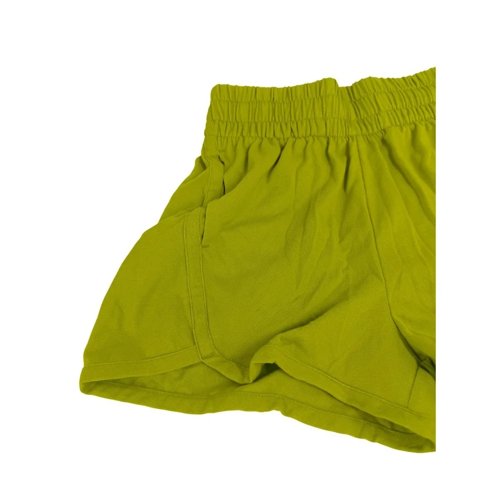 Nike Big Kids Dri-FIT High Waisted Training Shorts Girls‎ S Green New DX4965-308